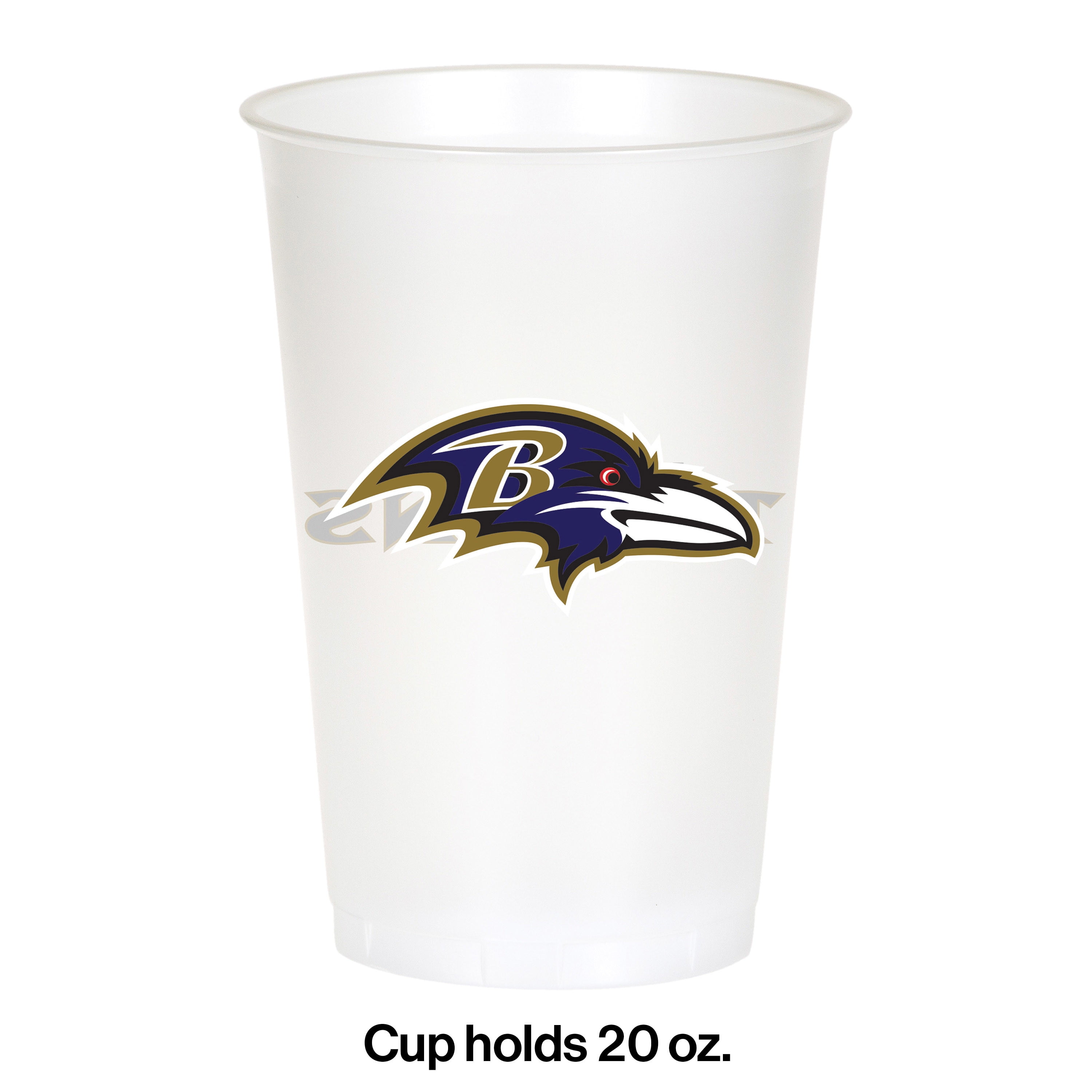 Carolina Panther Plastic Cups 24 Count, Serves 24 Guests 