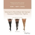 thumbnail image 2 of Women's MeMoi MA-404 Maternity Microfiber Opaque Tights (Bambi L/XL), 2 of 12
