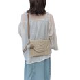 thumbnail image 6 of Douhoow Women Fashion Crossbody Envelope Bag Elegant Straw Handbag Clutch Summer Beach Shoulder Bag, 6 of 9