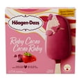 thumbnail image 1 of HAAGEN-DAZS Ruby Cacao Ice Cream Bars, 1 of 10