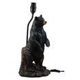 thumbnail image 5 of Large Standing Black Bear Surveyor Arkadius Desktop Table Lamp Decor Figurine, 5 of 5
