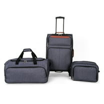 Protege 3-Piece Softside Luggage Set, Gray