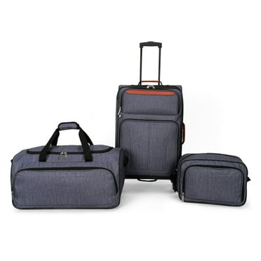Protege 3-Piece Softside Luggage Set, Gray