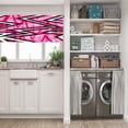thumbnail image 3 of LALILO Kitchen Curtain Valance Ice Cream Cone Funny Watercolor Rod Pocket Window Curtain 52"x 18" Set of 2, 3 of 7