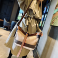 thumbnail image 3 of Bolso de hombro a cuadros de moda de cuero genuino para mujer 2023 Nuevo bolso de mujer de lujo Bolsos de diseñador de marca de moda, 3 of 4