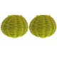 thumbnail image 4 of BRIGHTFUFU 2 piezas de lámpara de ratán cubiertas de lámpara tejida de lámpara de decoración de la lámpara de decoración de la lámpara de bricolaje, 4 of 7