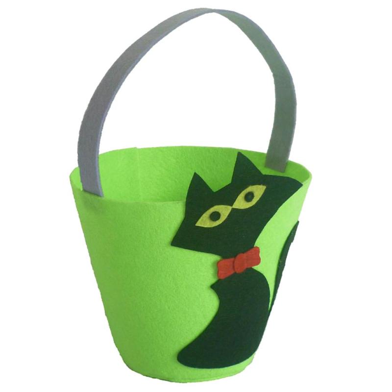 Halloween Candy Buckets Baskets Totes Gift Bags Trick Or Treat Bags