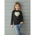 thumbnail image 2 of Cute Bunny My First Easter Long Sleeve Toddler -Image by Shutterstock,  5 Toddler, 2 of 4