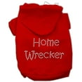 thumbnail image 4 of Pet, Dog  Cat Hoodie Rhinestone, "Home Wrecker", 4 of 6