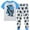Sky Blue, variant on Kiijoy Toddler Boys Dinosaur Pajamas Short Sleeve T Shirt and Pants 2Pcs Sleepwear Sets for Kids