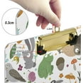 thumbnail image 4 of FMSHPON Fox Bear Hedgehog Bird Mushroom Clipboard Hardboard Wood Nursing Clip Board and Pull for Standard A4 Letter 13x9 inches, 4 of 5