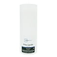 thumbnail image 2 of (3 pack) Mainstays Unscented Pillar Candle, 3x8 inches, White, 2 of 7