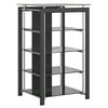 Bush Furniture Midnight Mist Media Stand