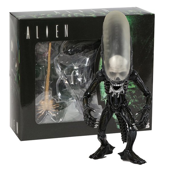 Mezco Toyz Mezco - Figura de lujo, MDS Alien Creator Series 1979, modelo de acción, juguete coleccionable zhangyuxiang unisex
