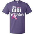 thumbnail image 3 of Inktastic Breast Cancer Awareness My Gigi is a Fighter T-Shirt, 3 of 5
