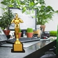thumbnail image 4 of 19/22/24 Cm Gold Plated Trophy Little Golden Man Trophy Competition Souvenir, 4 of 8