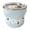 Blue, variant on Mini 304 Stainless Steel Coffee Cup With Leakproof Lid, Cute Graphic Print Portable Small Drink Mug For Office Daily Use, 9 Oz Yellow