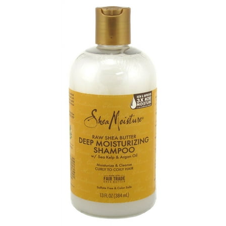 Shea Moisture Raw Shea Shampoo 13oz (Pack of 3)