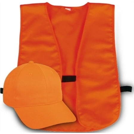 

Outdoor Cap Vest And Cap Combo Adult Blaze