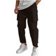 thumbnail image 2 of Pantalones largos para hombre, moda de primavera e invierno, pantalones deportivos casuales, pantalones para hombre, 2 of 6