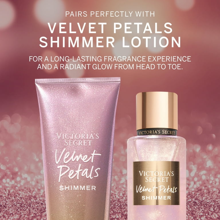 Victoria's Secret Velvet Petals Shimmer Body Mist, Fruity Gourmand