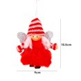 thumbnail image 5 of Lindo muñeco de peluche de Papá Noel Ángel colgante de árbol de Navidad adorno fiesta decoración del hogar (A) Tmvgtek Para estrenar, 5 of 5