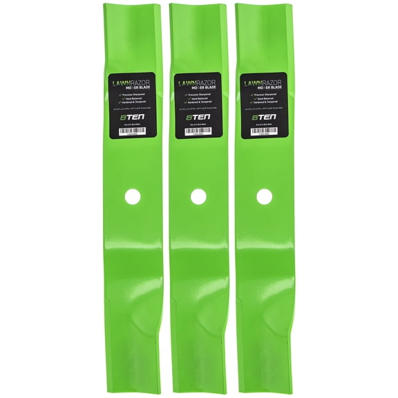 LawnRAZOR High Lift Blade 48 inch for Bobcat 112111-01 3 Pack 810-CBL2286D