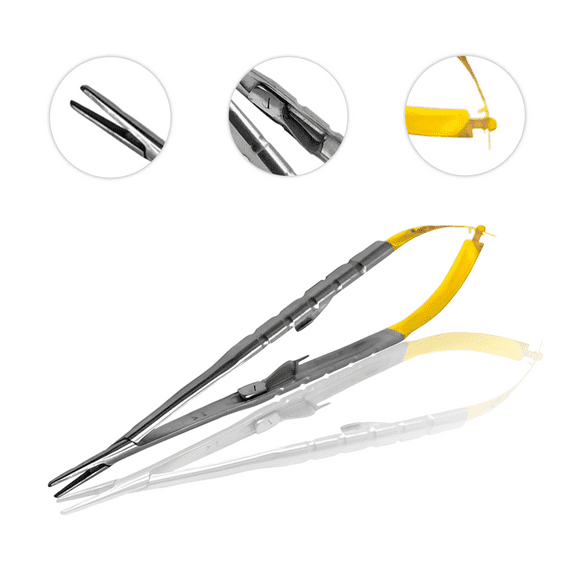 5.5 in. TC Straight Needle Holder Driver - Castroviejo