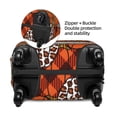 thumbnail image 4 of Balery Luggage Cover Various Pumpkins Leopard Orange White Print Suitcase Covers for Luggage Elastic Washable Suitcase Protector Fits 18-32 Inch Luggage-X-Large, 4 of 9