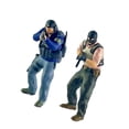 thumbnail image 4 of 2 figuras de personas a escala 1/64, de resina, para tren, parque, calle, diorama, arena Estilo A, 4 of 9