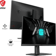 thumbnail image 3 of MSI MPG 275CQRXF 27-inch 2560 x 1440 (QHD) Computer Monitor, 240Hz, Adaptive-Sync, HDR Ready, HDMI, VGA Port, Display Port,VESA Mountable, Tilt, Speaker, 0.5ms, Black, 3 of 4