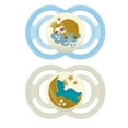 thumbnail image 1 of MAM Perfect Night Pacifiers, Glow in the Dark Pacifiers (2 pack), MAM Pacifiers 16 Plus Months, Best Pacifier for Breastfed Babies, Baby Boy Pacifier, 1 of 9