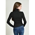 thumbnail image 3 of Blusa cuello de tortuga /Juvenil, 0055 (Negro) negro M, 3 of 4