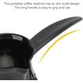thumbnail image 3 of 600W 600ml Portable Stainless Steel Electric Tea Coffee Maker Kettle Turkish Coffee Pot Greek Arabic Coffee Maker with Handle, 3 of 5