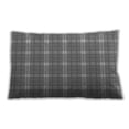 thumbnail image 1 of Ahgly Company Patterned Indoor Rectangular Dark Gray Lumbar Throw Pillow, 13 inch by 19 inch, 1 of 5