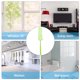 thumbnail image 3 of NUOLUX Extendable Cleaning Tool Con Microfibra Suave Para Limpieza Doméstica Color Verde, 3 of 8