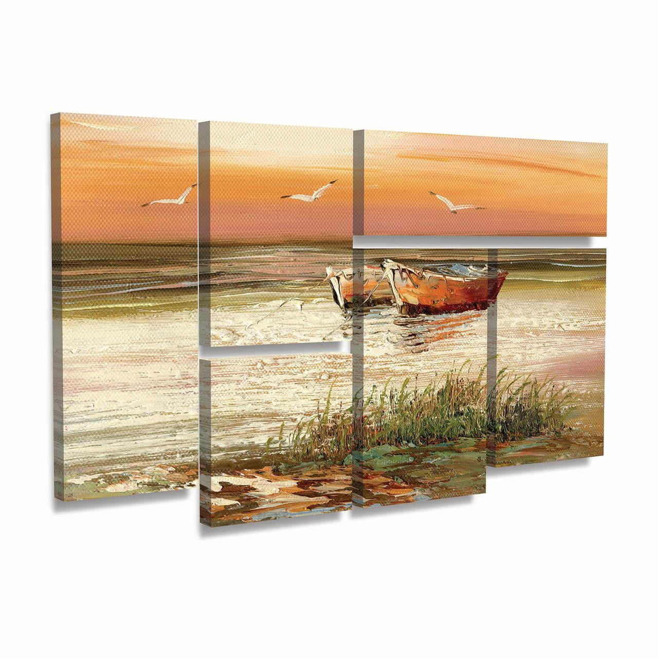 Trademark Fine Art 'Florida Sunset' Canvas Art by Masters Fine Art