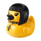 thumbnail image 1 of Figura de diablo punk y pato de piedra: ideal para mesa, coche, interior, salpicadero de camión o escritorio. Coleccionable y regalo., 1 of 5