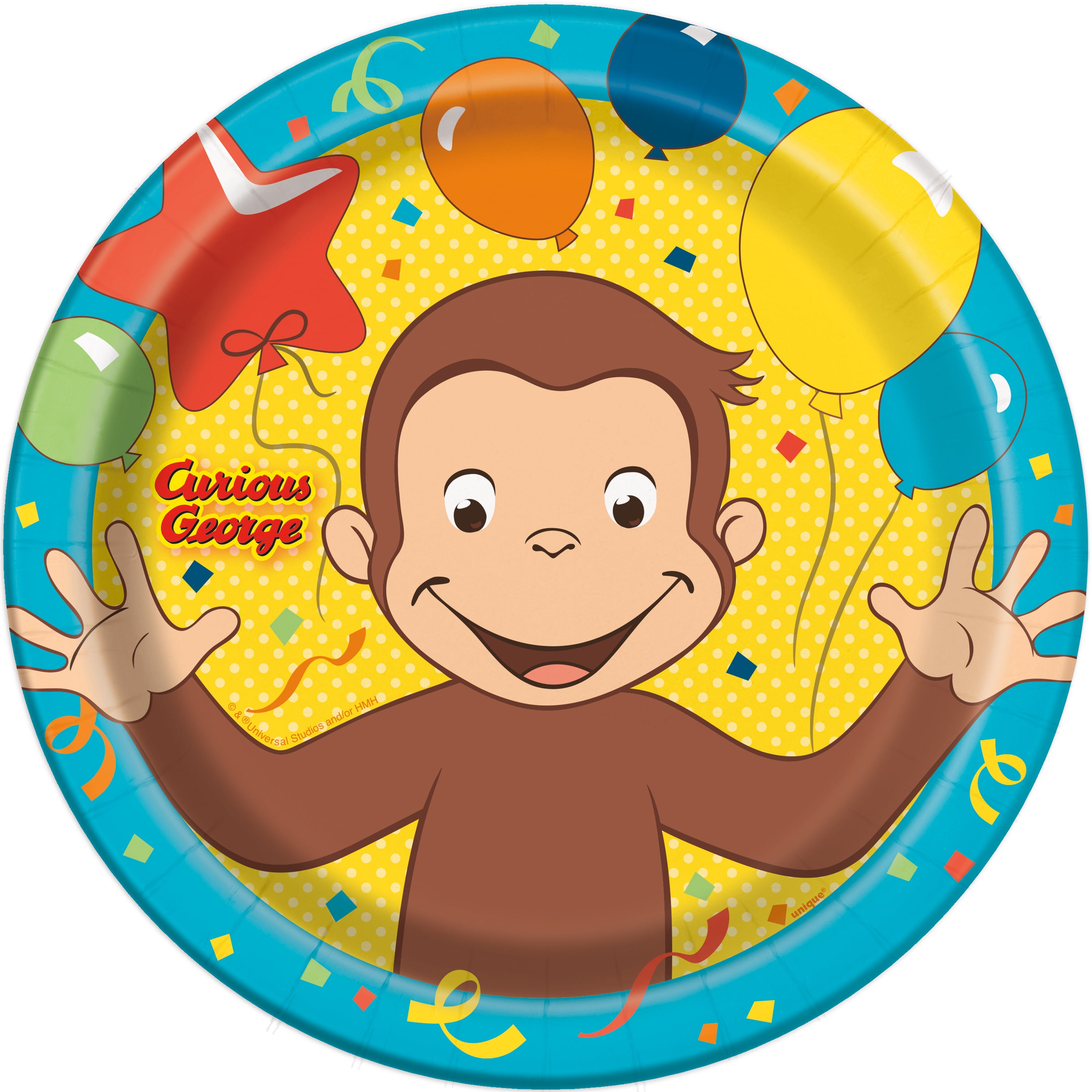 Costume Supercenter Bb102023 Curious George Birthday Balloon Kit for sale online 