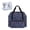 Candy Cane Holly Snowflake Deep Blue, variant on ZIATUBLES Sewing Machine Dust Case Versatile Tote Bag Large Capacity Sewing Machine Storage Bag Portable Organizer Case with Handle and Soft Cushion, Highland Cattle Sunflower Cow Print