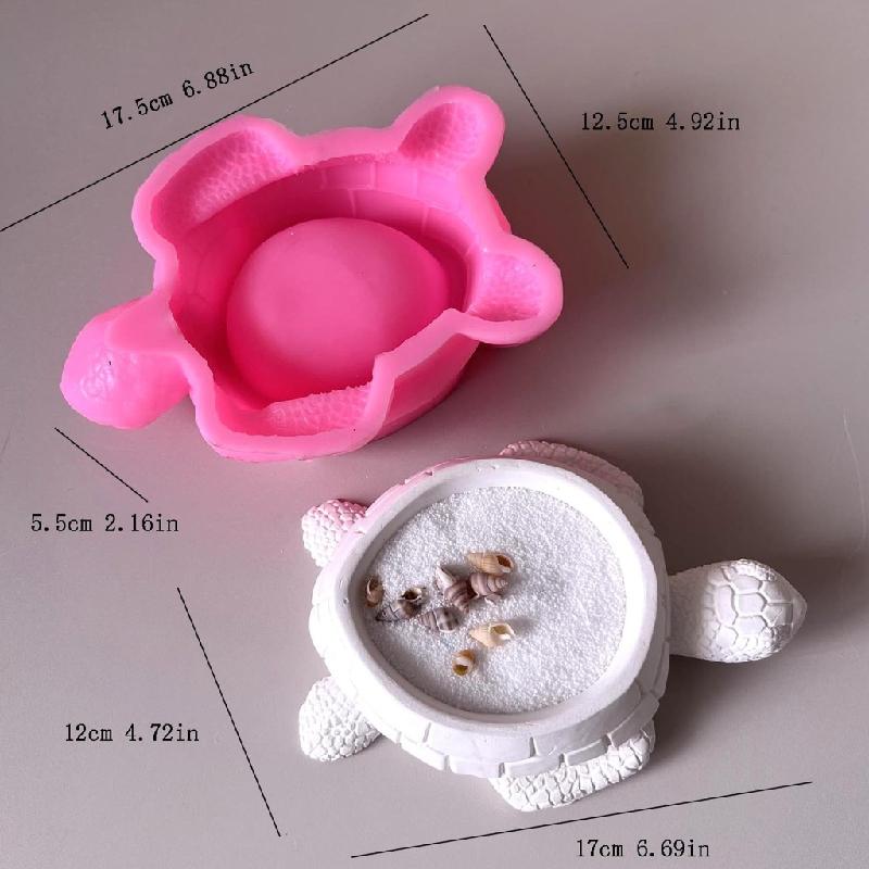 BQBQERT Creative Silicone Artisanal Mold For Resin And Decorative Storage Boxes Silicone Holder