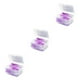 thumbnail image 2 of Seitruly 40 Uds cepillo interdental cabeza cepillos de herramienta de higiene bucal interior de mano hogar viajes vacaciones púrpura Type1 NO1, 2 of 6