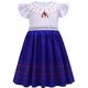 thumbnail image 1 of Disfraz de Cosplay para niños Vestido de princesa Gafas de Halloween Disney zhangmengya unisex, 1 of 2