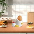 thumbnail image 4 of Clearance! Egg Cup Chicken/Ducks Egg Cup Funny Egg Cup Porcelain Comfortable Grip And Children Egg Cup For Family Friends, 4 of 8