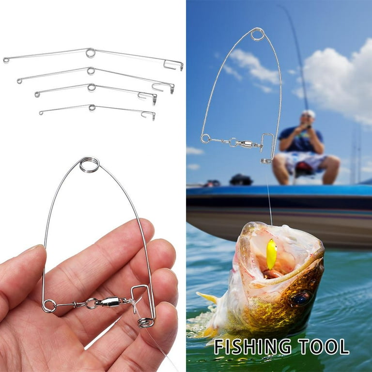5pcs Stainless Steel Fishing Accessories Fishing Hooks Fishing