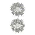 thumbnail image 2 of Rhinestone Shoe Decor, Versatile Clips for Enhancing Everyday and Special Occasion Shoes, 2 of 3