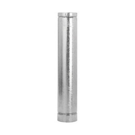 183060 3 in. Round Gas Vent Pipe - pack of 2