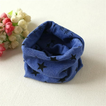 

Autumn Winter Boys Girls Collar Baby Scarf Cotton O Ring Neck Scarves BU