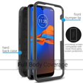 thumbnail image 3 of CoverON Motorola Moto E6 Plus Case, Tank Series Hard Protective Armor Phone Cover, 3 of 7