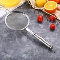 thumbnail image 3 of CAROOTU Premium Fine Stainless Steel Mesh Colander with Hanging Ear for Kitchen Supplies, 3 of 6
